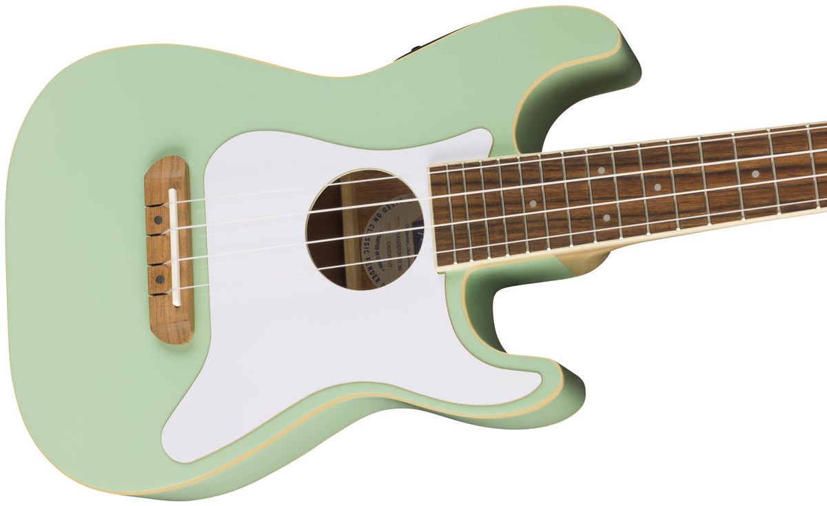 Stratocaster Fullerton Uke WN Surf groen