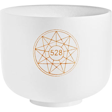 Kristallen klankschaal Sonic Cristal 8" 528 Hz