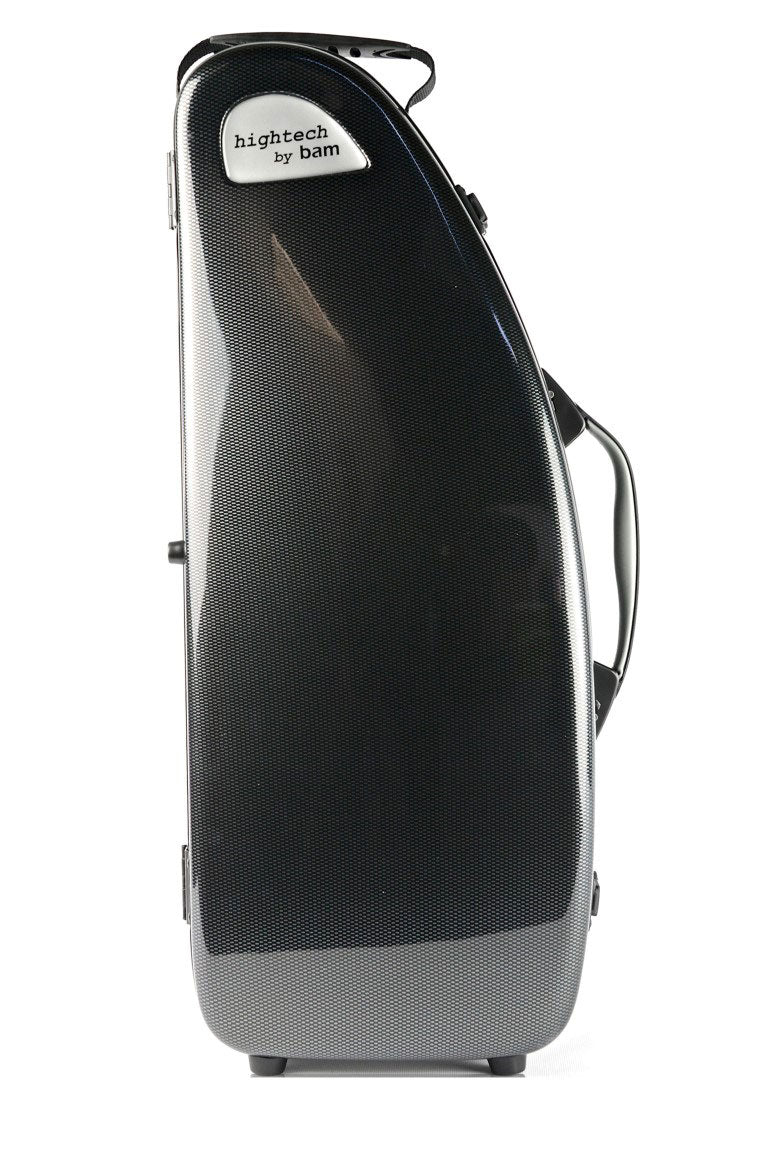 BAM Altsaxofoonkoffer Hightech - Zwart Carbon