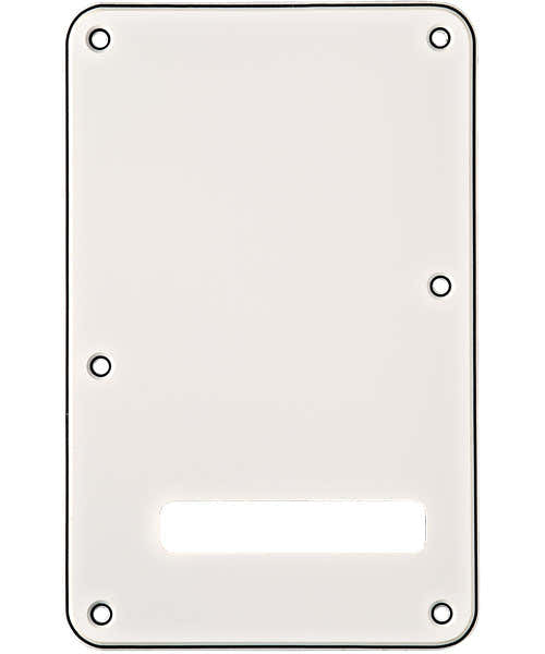 Fender BACKPLATE STRATOCASTER WHITE (W/B/W) 3-PLY