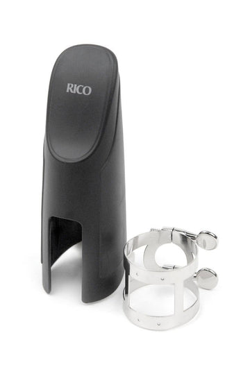 RBS1N - RICO RIETBINDER VOOR BARITONSAXOFOON AND CAP (GRAFTONITE MOUTHPIECE) NICKEL PLATED