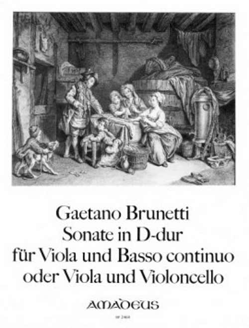 Brunetti G. - Sonate In D-dur - Alto & Piano