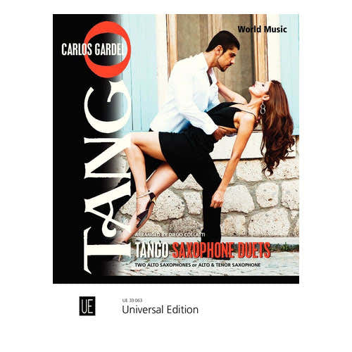 Universal Edition Gardel - Tango Saxophone Duets - 2 Saxophones (aa/at)