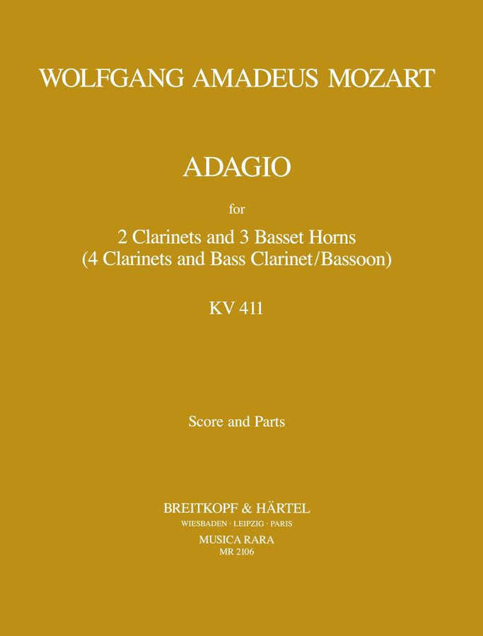 MOZART W.A. - ADAGIO KV 484A (411)