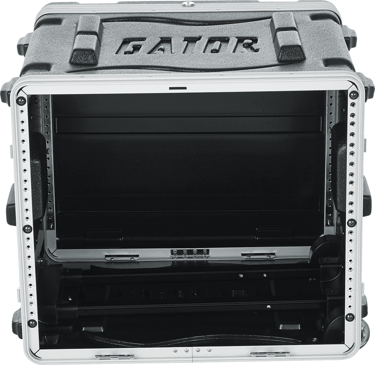Rack 19" 8u met wielen