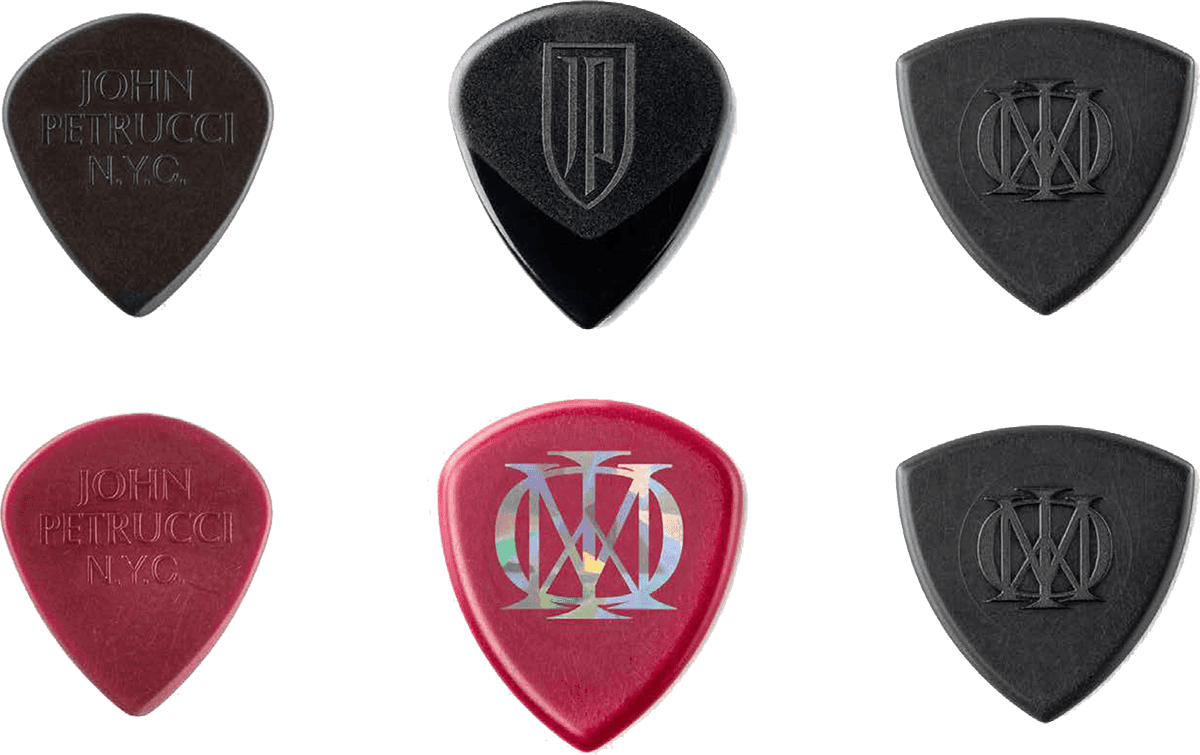 6 x John Petrucci Signature-assortimentspakket