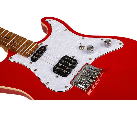 Pathfinder Rode Bariton-Elektrische Gitaar