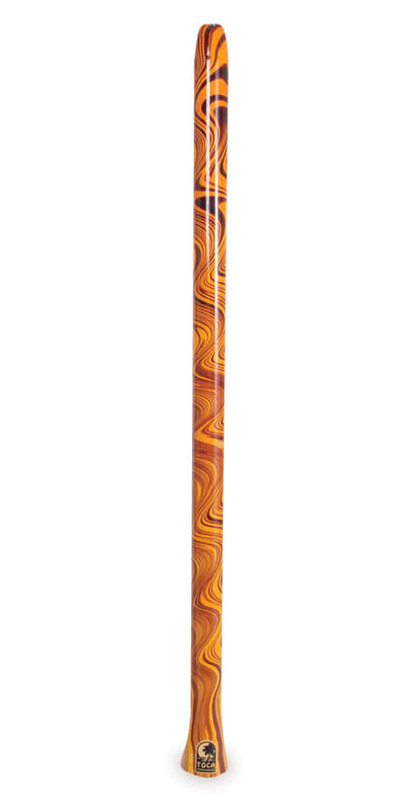 DIDG-DOS - TOC DURO DIDGERIDO ORANGE SWIRL