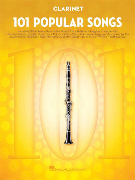 101 Popular Songs - Clarinette