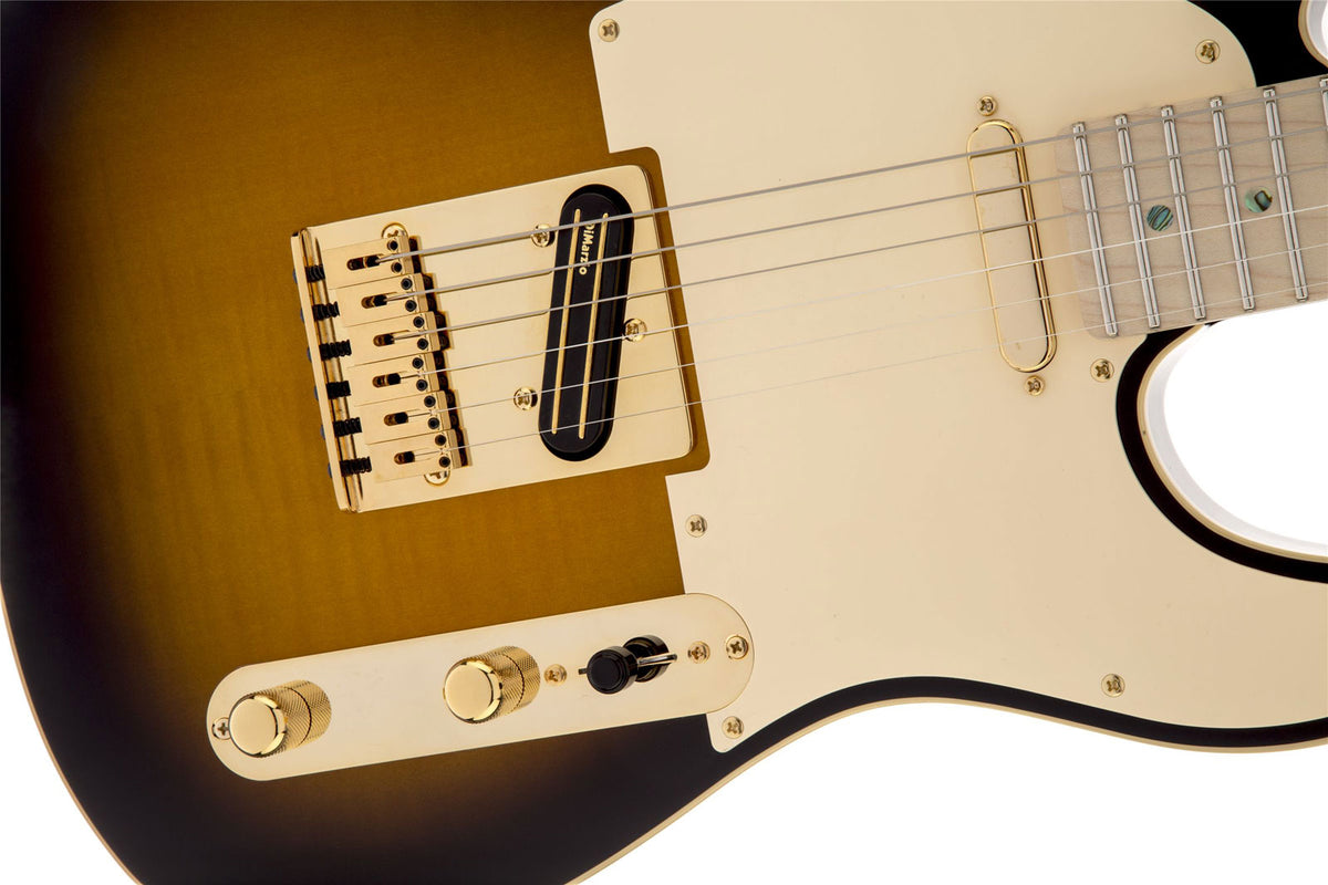 Telecaster Signature Richie Kotzen MN Bruine Sunburst