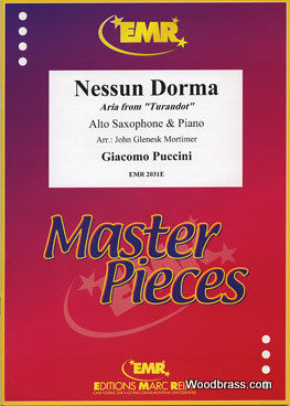 PUCCINI GIACOMO - NESSUM DORMA (ARIA FROM "TURANDOT") - SAXOPHONE ALTO & PIANO