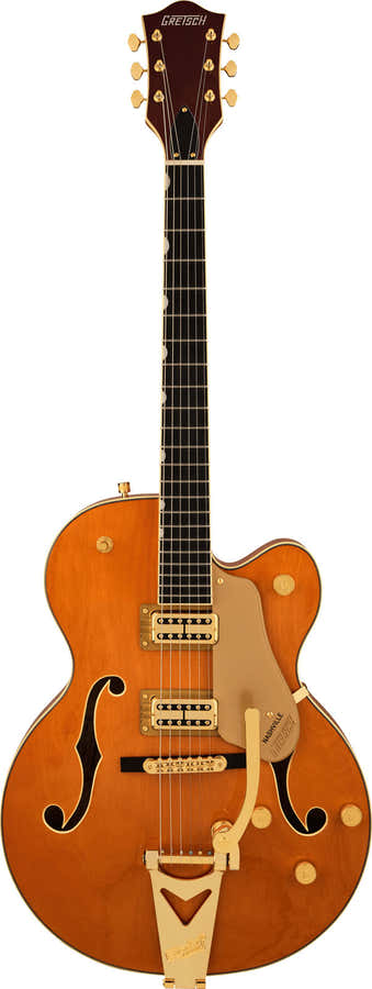 Synchromatic Nashville Hollow Body Single-Cut with Bigsby EBO 50's Orange Stain