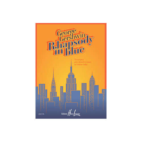 Gershwin George - Rhapsody In Blue - Klarinet en piano