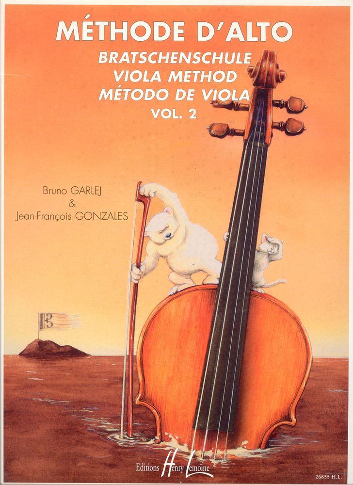 Lemoine Garlej/gonzales - Méthode D'alto Vol.2 - Alto