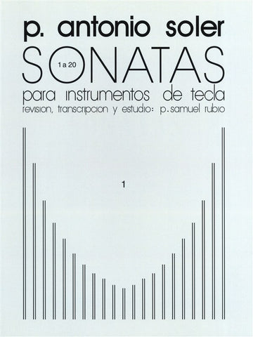 ANTONIO SOLER SONATAS VOLUME ONE - PIANO SOLO