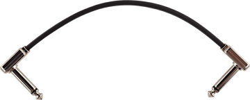 Instrumentkabel Patch - Haaks Dun & Plat - 15 CM