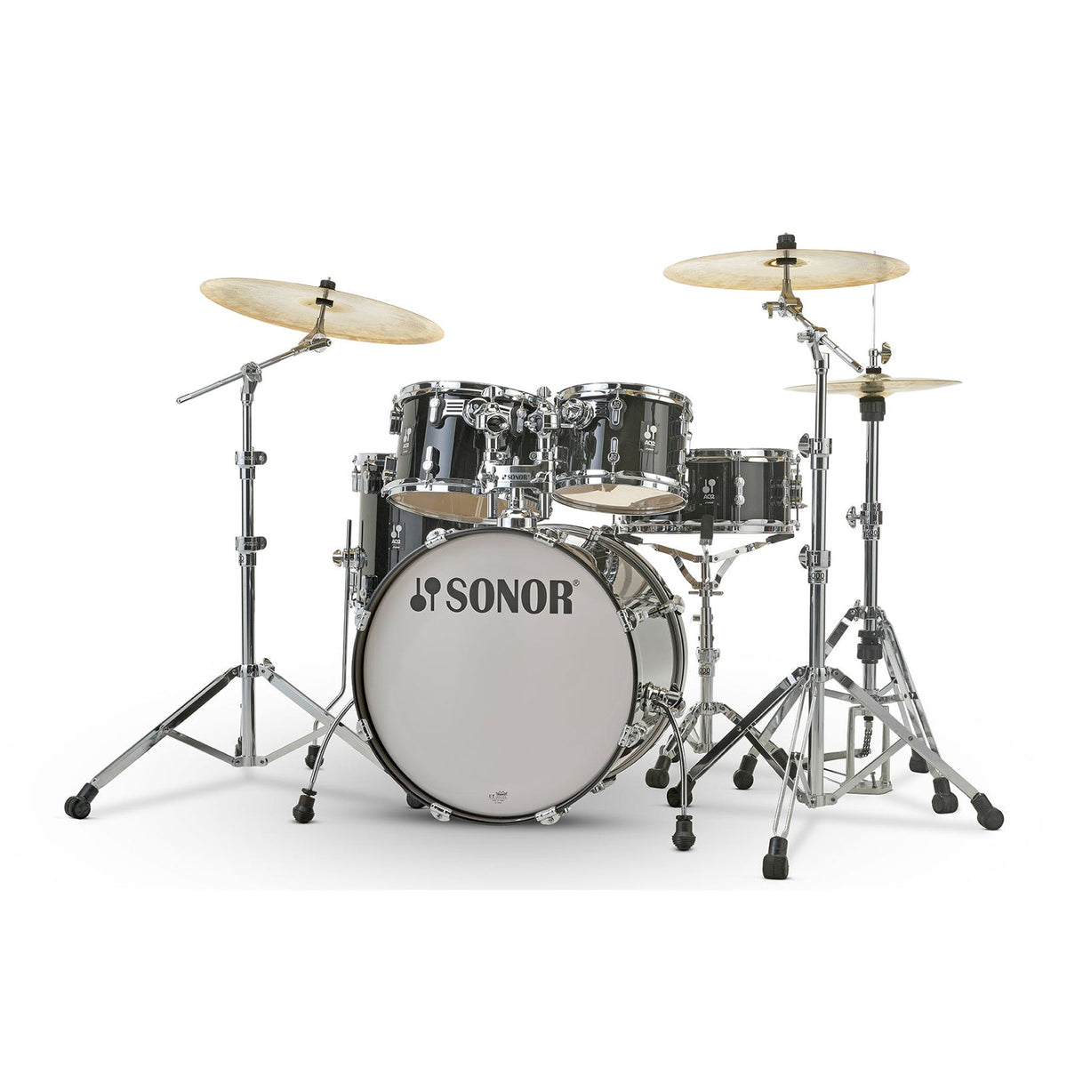 Sonor AQ2 Studio Esdoorn Transp. Beitszwart 13114