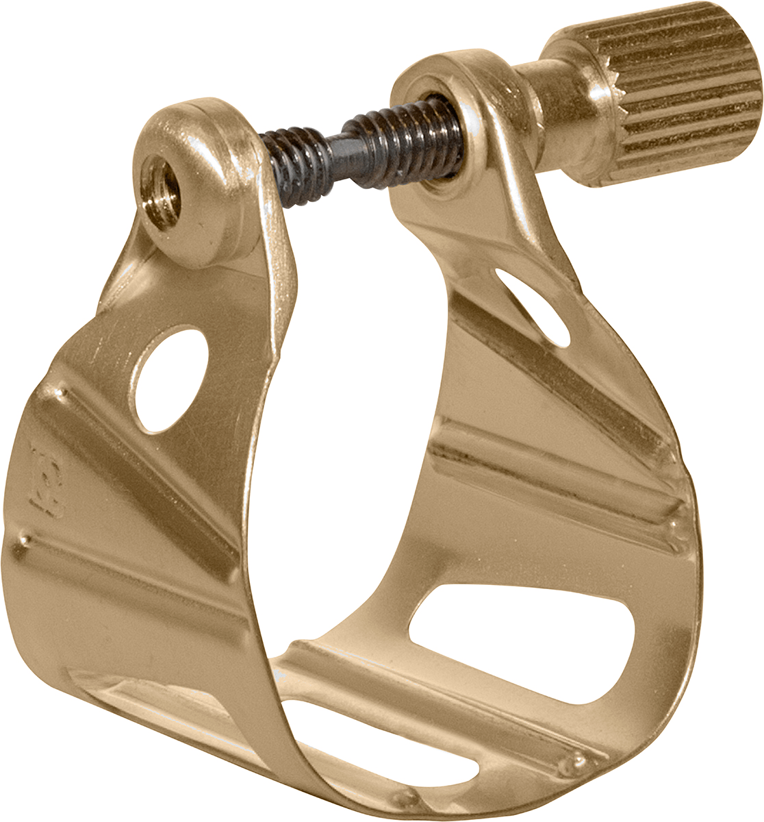Alt-/Tenorsaxofoonrietbinder Metaal Jazz Goud Gelakt