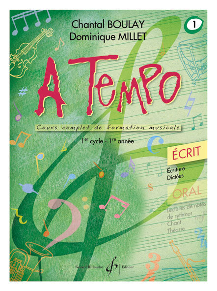 Billaudot A Tempo : Écrit Vol.1 - Boulay, Millet
