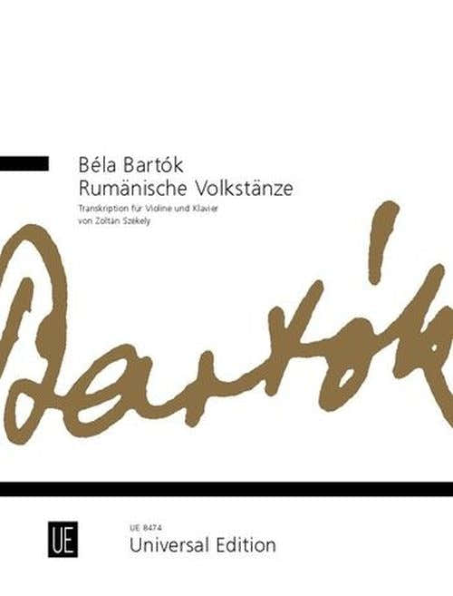 Bok Bela - Danses Roumaines - Violon Piano