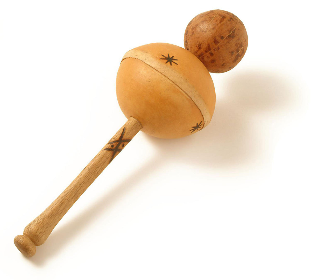 Yoman MPP004 - MARACAS TELEVI HANDLE - GOURD