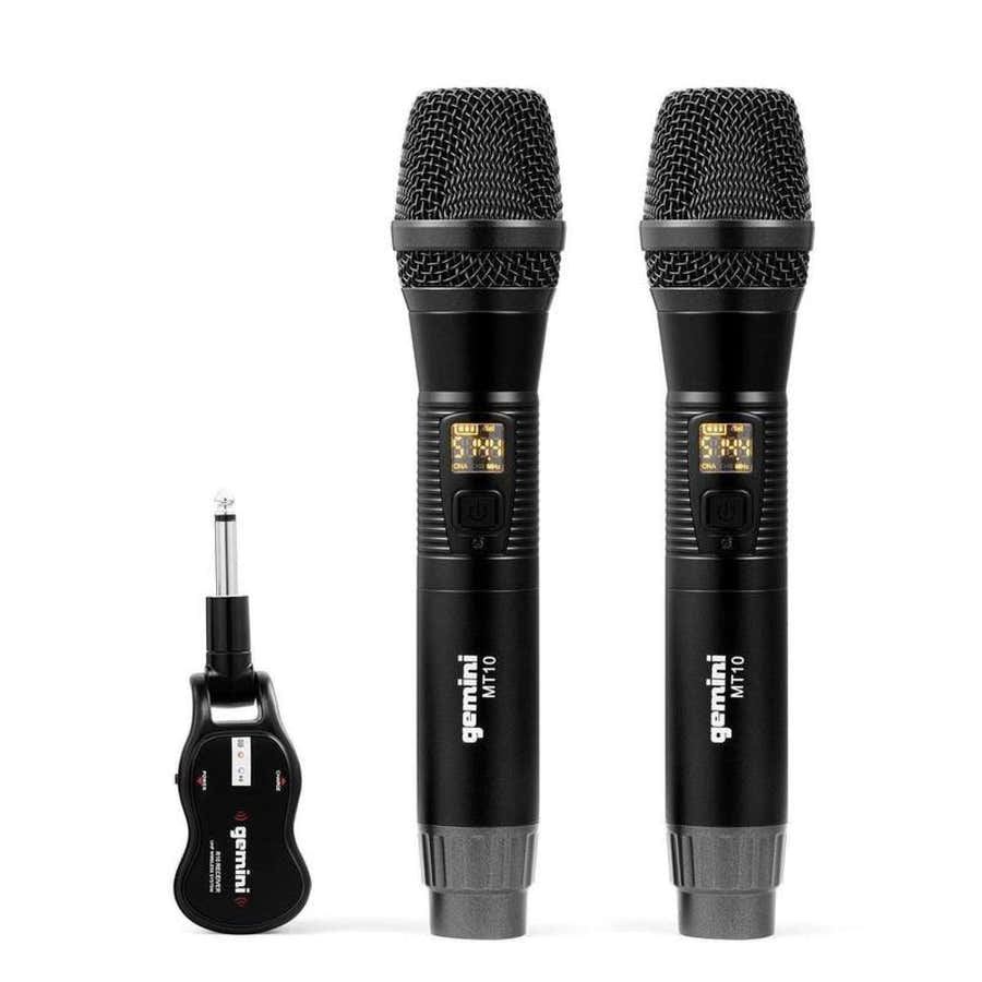 GMU-M200 - UHF DUBBELE HAND + BATTERIJ ONTVANGER