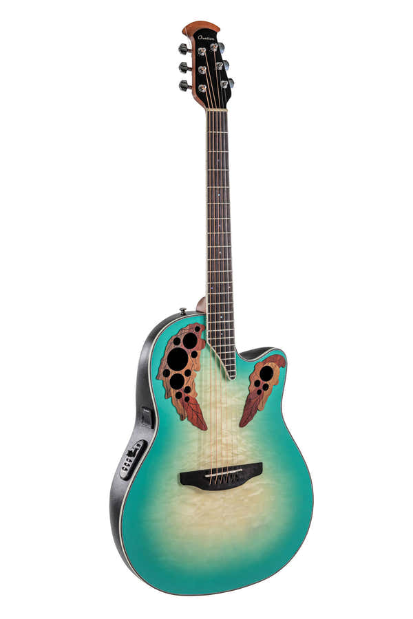 Elektro-Akoestische Gitaar Celebrity Elite Plus Mid Cutaway Mintburst