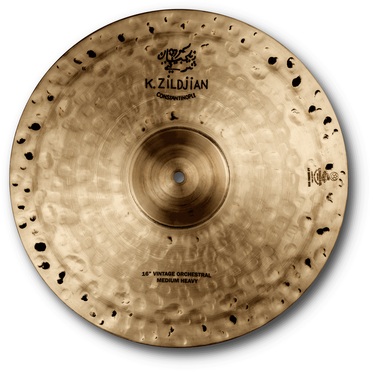 Slagbekkens K-Constantinople 16" Vintage Medium Heavy