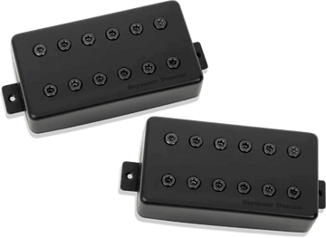 HUMBUCKER PICKUP SET SIGNATURE MARK HOLCOMB SCARLET AND SCOURGE BLACK