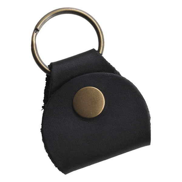 Gibson Accessories HOME OFFICE AND STUDIO PREMIUM LEATHER PICKHOLDER KEYCHAIN KEYCHAIN
