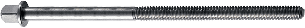 Pearl SST6115 - STAINLESS STEEL TENSION RODS BASS DRUM 115MM (X6)