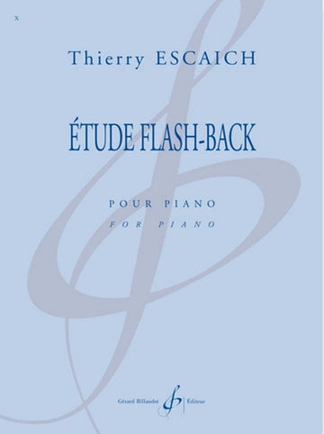 Escaich Thierry - Etude FLASH-back - Piano