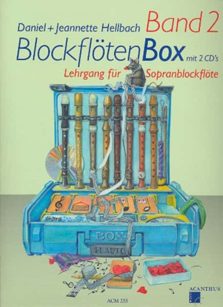 Grahl & Niklas Hellbach D. - Blockflotenbox Band 2 + 2 CD'S