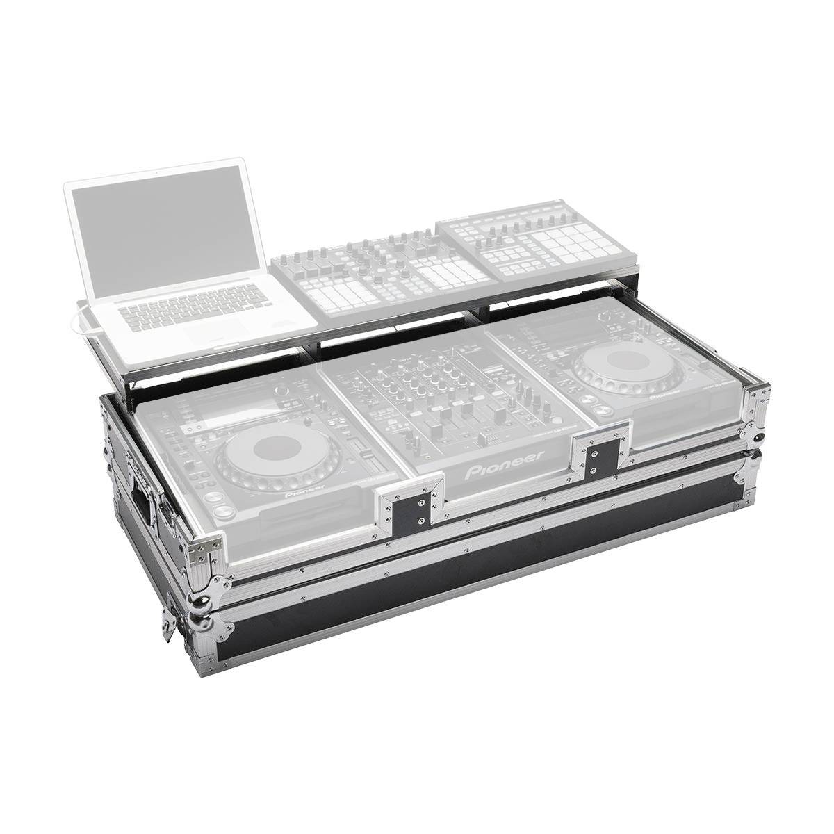 Multi-formaat workstation-koffer Player/mixer-set