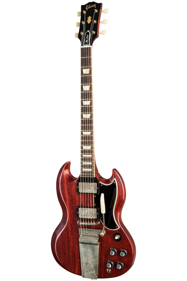 SG Standard 1964 met Maestro Vibrola Vos Cherry Red CS HRC