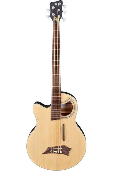 Warwick Bass Alien Standard 5 Line LH Naturel satijn