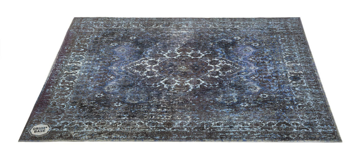 VPCLB-BLU Mat Vintage Persian Club Series 1.63 X 1.42M Antislip Blauw