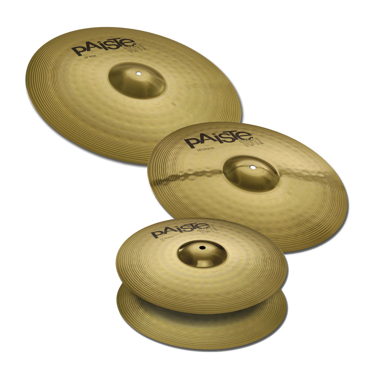 Rydeen 20 Bordeauxrode glitter + HW680W + Paiste 101