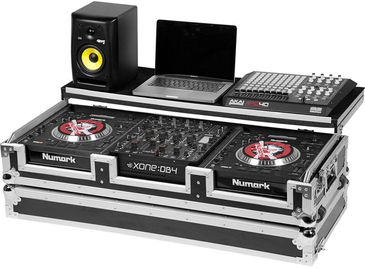 Flight DJ-console CDJ-2000NXS2 / DJM-900 LTS Zilver