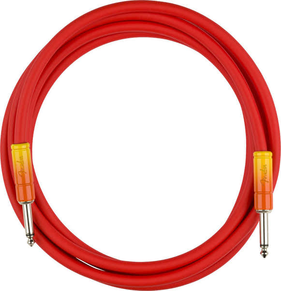 Fender 10' OMBR CABLE TEQUILA SUNRISE
