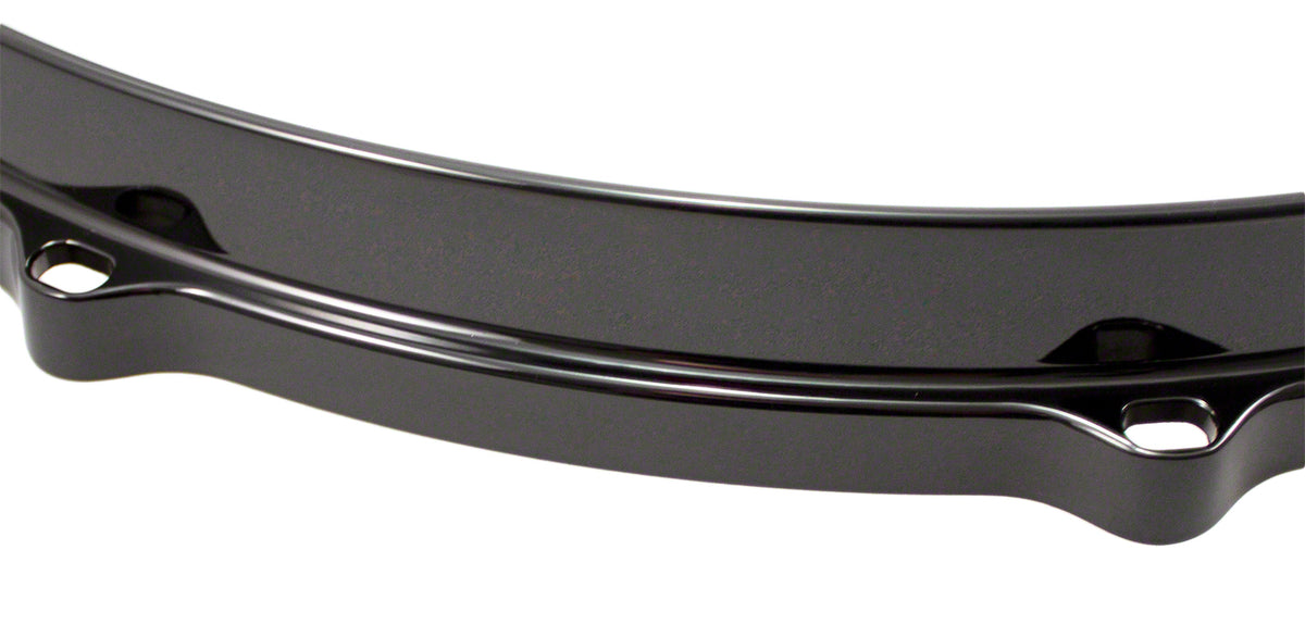 HDC3-16-8BK - 16" 8 HOLES BLACK 3MM DIE CAST DRUM HOOP