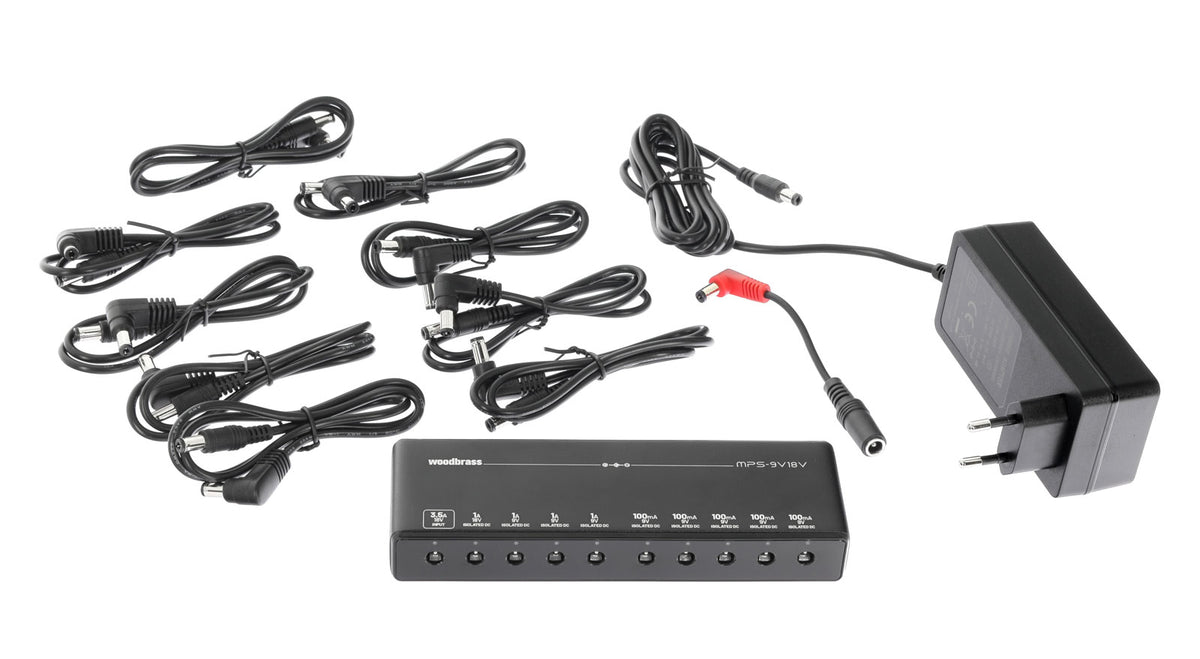MPS-9V18V, Slim-Voeding Voor 9 Pedalen