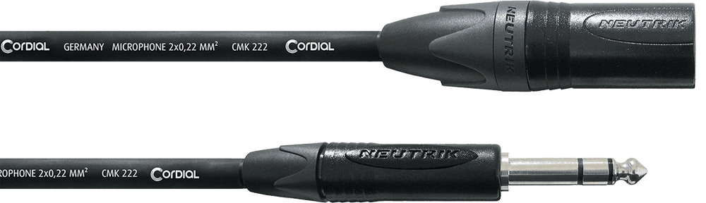Stereo Audiokabel XLR Mannelijk/Jack 5 M