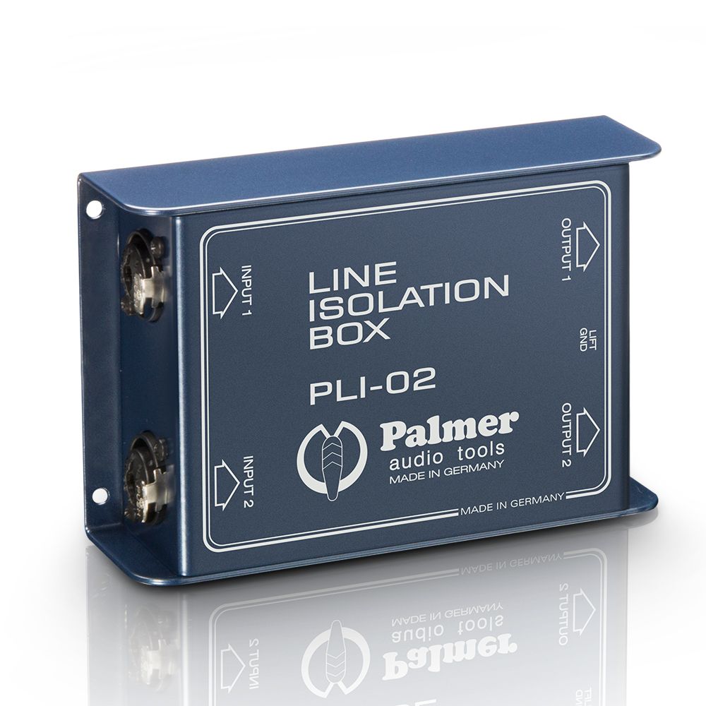 Palmer PLI 02 PRO - 2-KANAALS LIJN ISOLATIE BOX