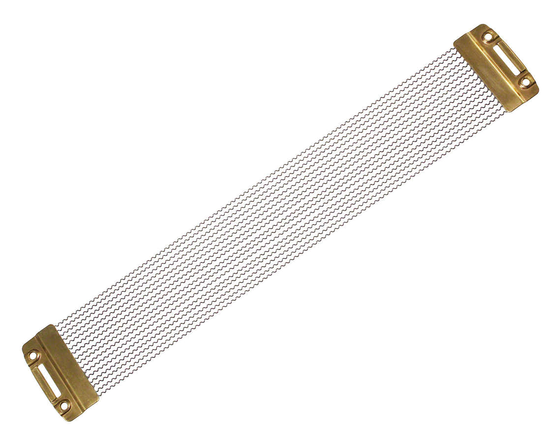 SNW1216PBP - 12" 16 STRANDS SNARE WIRE - PHOSPHOR BRONZE END PLATES