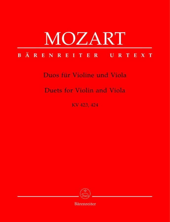 Moz W.A. - Duos Kv 423 424 - Violon Alto