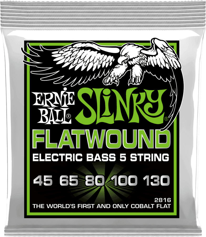2816 Flatwound Regular Slinky 5C 45-130