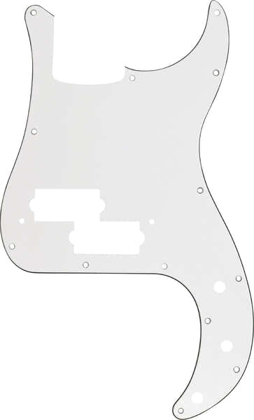 Precision Bass-slagplaat 13 gaten W/B/W 3-laags
