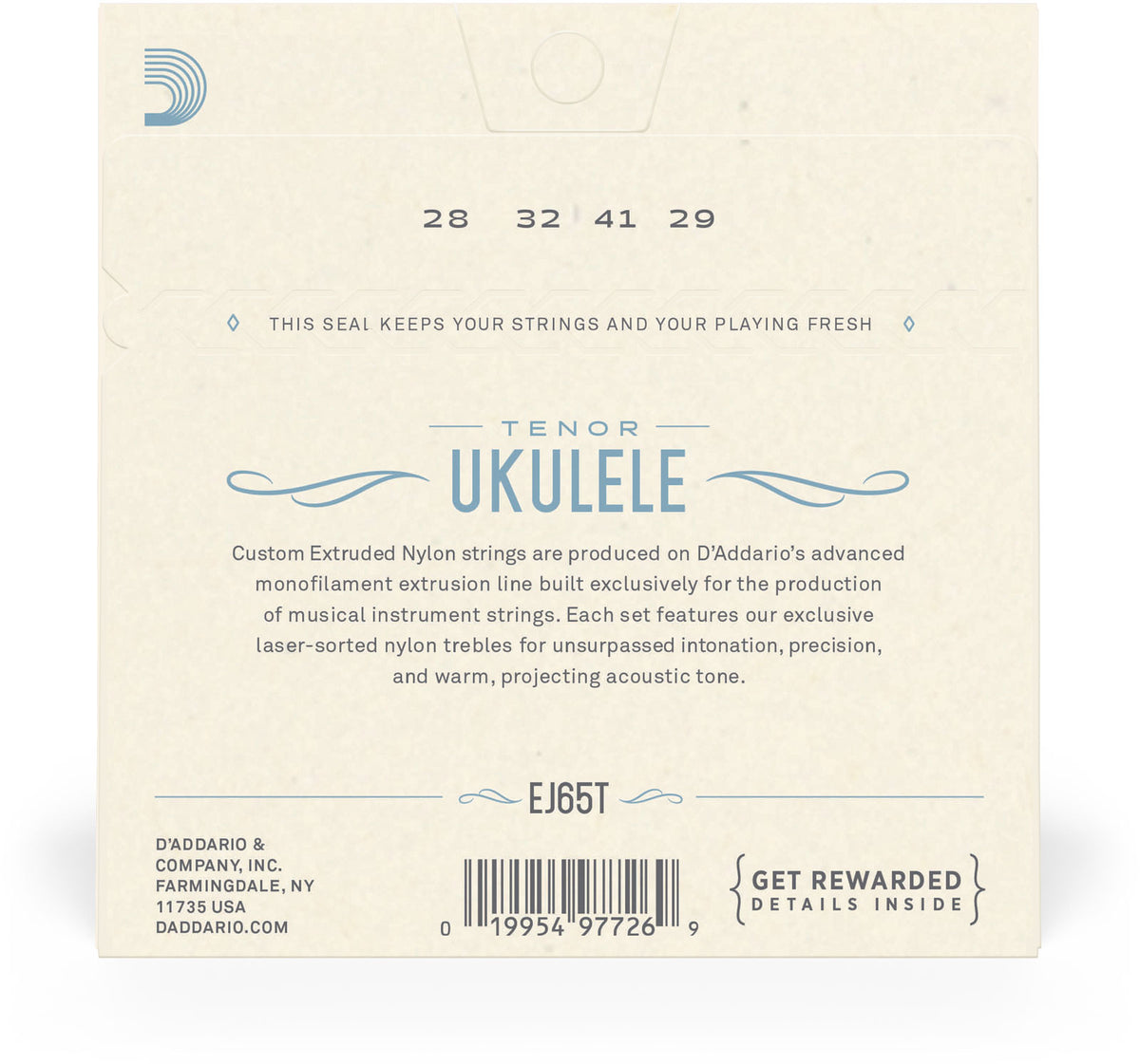 EJ65t Snaren voor Ukulele Tenor