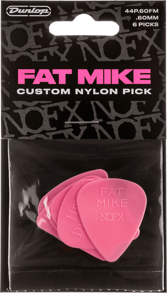 Dunlop 6 x 0,60mm Fat Mike Custom Nylon